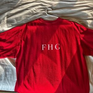 For His Glory oversized tee